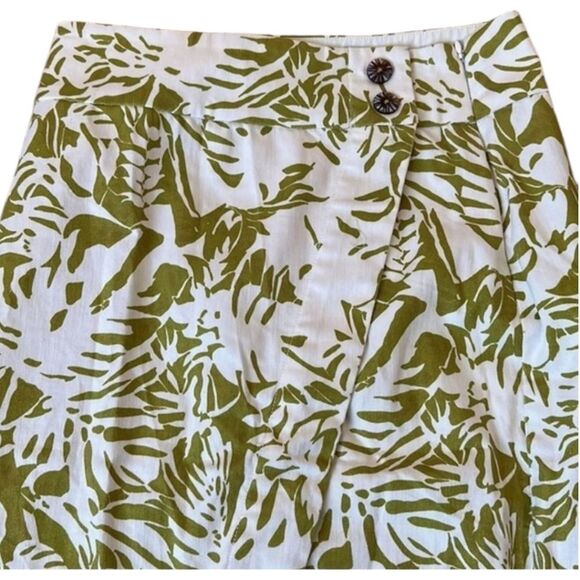 Maeve Summer Denim Cotton Daintree Pencil Skirt W Slit Size M Us 8 - Picture 7 of 12